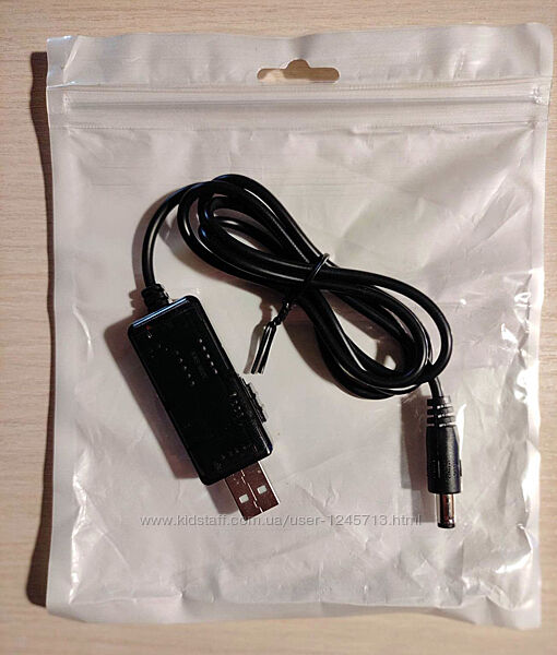  USB-перетворювач напруги 5V на 9 або 12V 