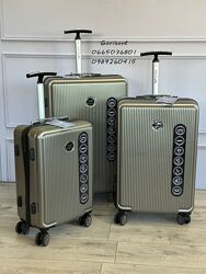 Чемодна чемоданы валіза Wings PC 565 Чемодан 100 поликарбонат