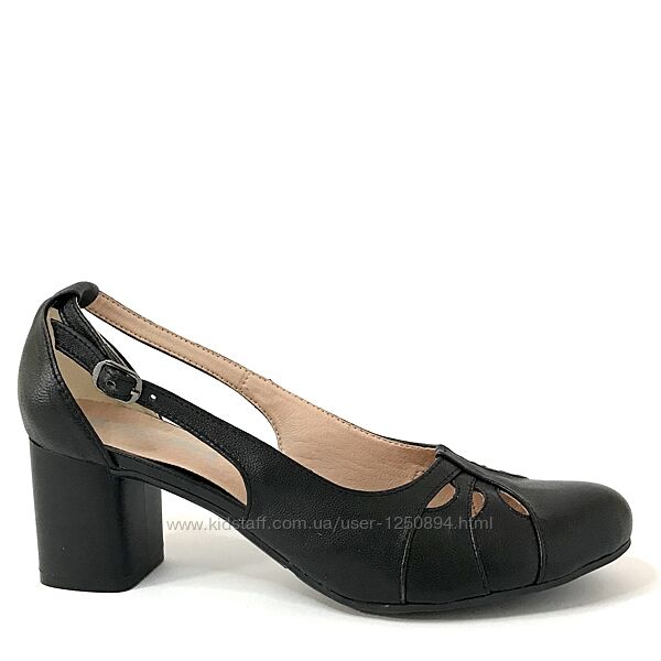 Женские кожаные босоножки 40 р на каблуках 5 см открытые туфли с ремешком