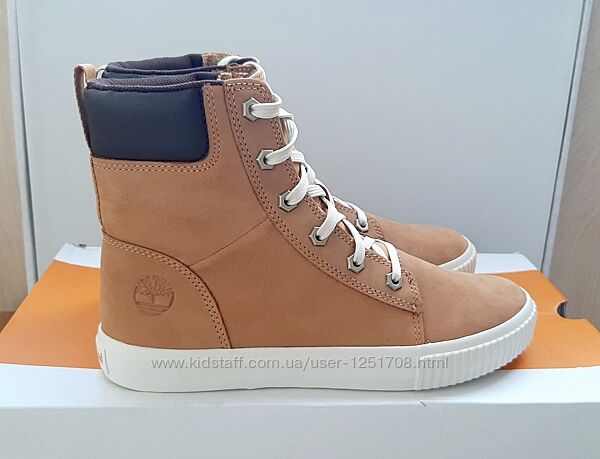 Timberland Черевики хайтопи, натур. шкіра нубук, р.38,5-39. Оригінал