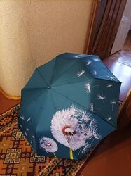 Зонт полуавтомат парасолька кульбабки