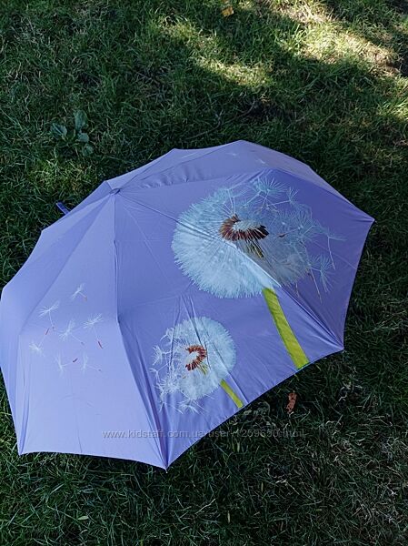 Зонт парасолька кульбабки бузковий