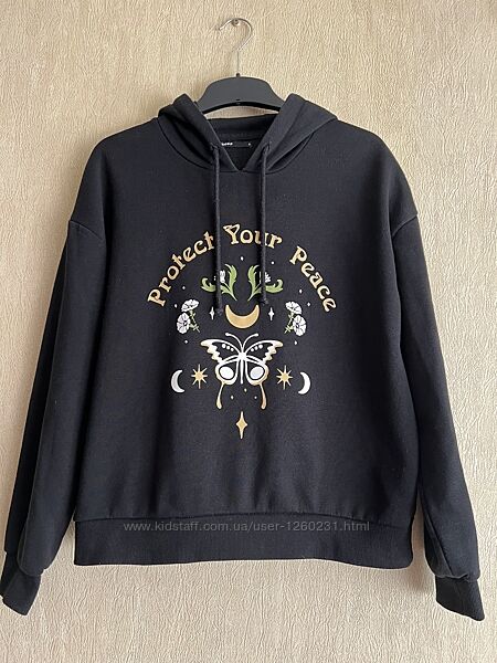 Худі на флісі з капюшоном Сropp розмір S