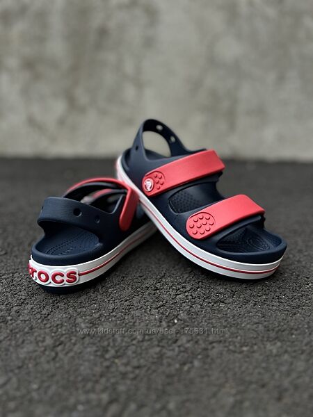 Босоніжки крокси Crocs Crosband Cruiser Sandal. Оригінал