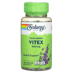 Vitex вітекс Solaray, витекс, 400 мг, 100 капсул екстракт прутняка