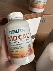 NOW Foods, Kid Cal, добавка з кальцієм для дітей Кальцій дитячий для дітей