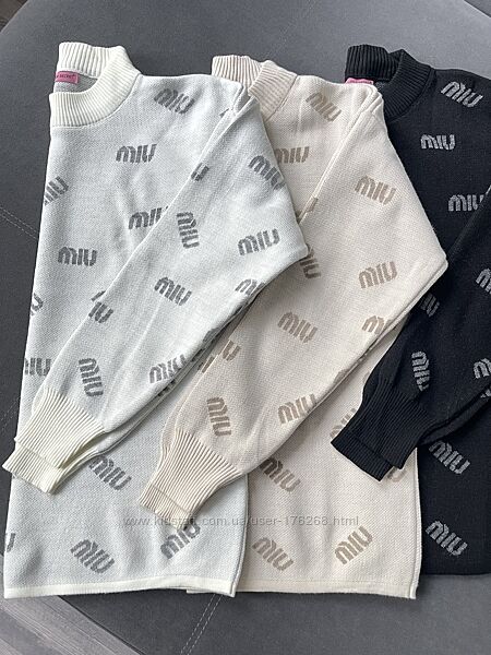 Светр miu miu, виробник Туреччина 