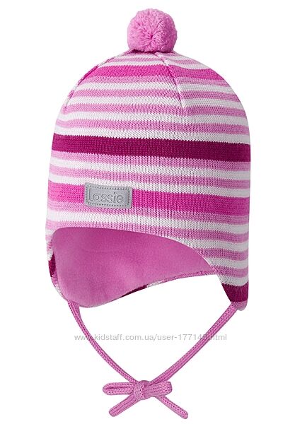 Зимняя шапка-бини для девочки Lassie Zelkia. Размеры 38 - 48