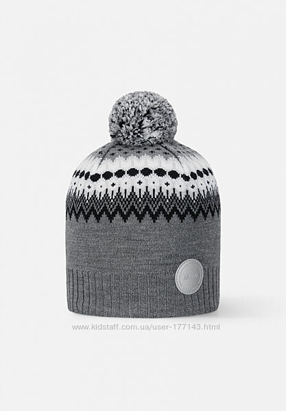 Зимняя шапка-бини для мальчика Reima Tunturissa. Размеры 48-58