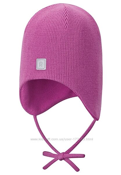 Зимняя шапка-бини для девочки Reima Piponen. Размеры 46-54