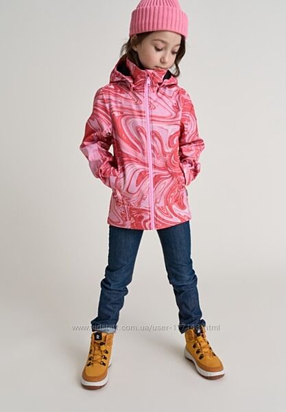 Демисезонная куртка для девочки Reima Kouvola. Размеры 104-164