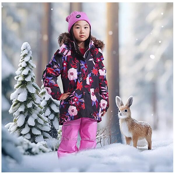 Зимняя куртка для девочки Tutta by Reima. Размеры 92-140.