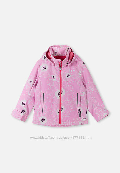 Демисезонная куртка ветровка для  девочки Tutta by Reima Timu. 92 - 140р
