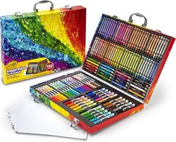 Крайола набор для творчества в чемодане 140 предметов кейс Crayola