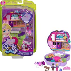 Игровой набор Полли Покет Стиль прыжков пони Polly Pocket