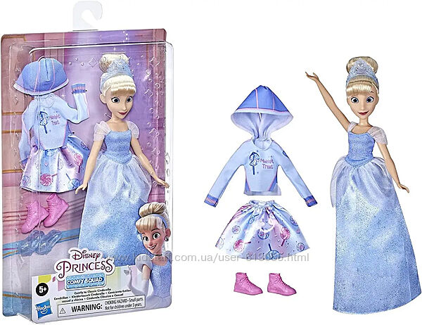 Кукла Принцесса Дисней Комфи Золушка с одеждой и аксессуарами Disney 