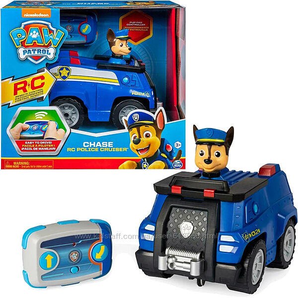 Щенячий патруль Гонщик Чейз Полицейский автомобиль на управлении Paw Patrol
