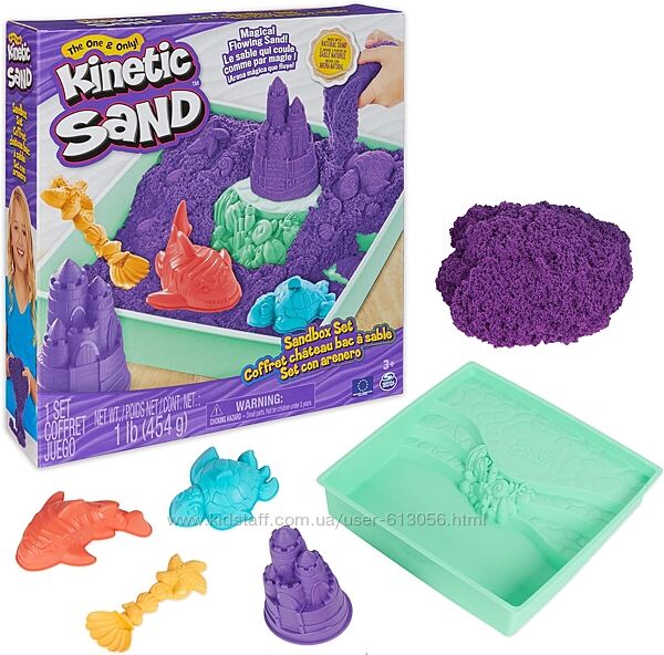 Набор кинетического песка Kinetic Sand Замок из песка Spin Master