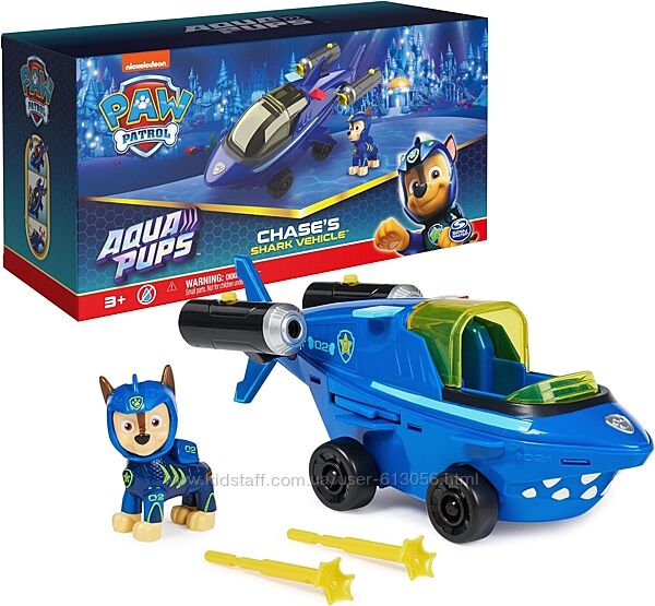 Щенячий патруль Спасательный автомобиль Аква-щенки Гонщик Paw Patrol 
