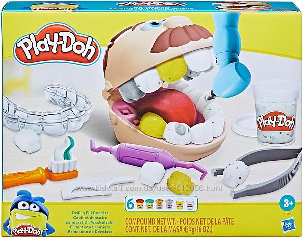 Игровой набор Плей До Мистер Зубастик Play-Doh Hasbro F1259