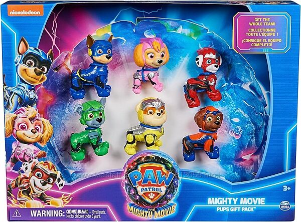 Щенячий Патруль мегащенки мегакино Отважная команда Paw Patrol 