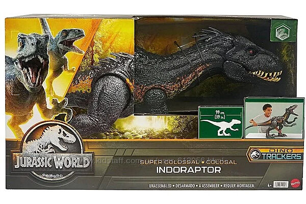 Jurassic World большой Динозавр Индораптор 99 см Мир Юрского Периода