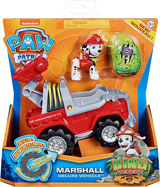 Щенячий патруль спасательный автомобиль Маршал дино миссия Paw Patrol