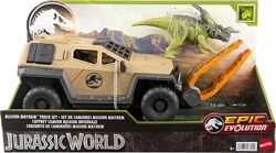 Jurassic World набір вантажівка з динозавром Ейніозавр машина HRX52