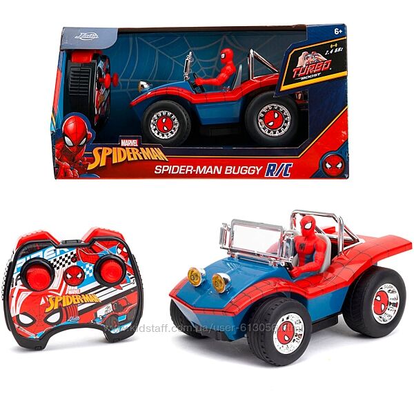 Машинка баггі Марвел Людина павук на управлінні Marvel Spider-Man Jada Toys