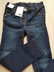 Детские синие джинсы NEXT  Размер 4-5 лет