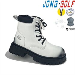 Модные зимние ботинки для девочек размеры 32- 37 тм JongGolf 40401