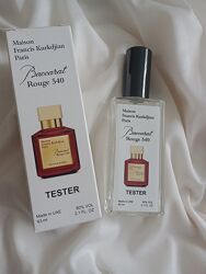  Стійкі модні парфуми тестер унісекс Baccarat Rouge 540, OAE, 63ml