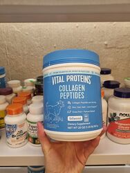 Vital Proteins, пептиды коллагена, без вкусовых добавок, 567 г