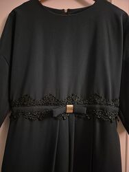 Сукня жіноча, класична, міді на запах від pink line 