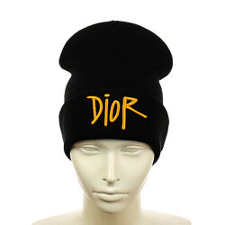 Стильная двухслойная шапка Dior. Разные цвета