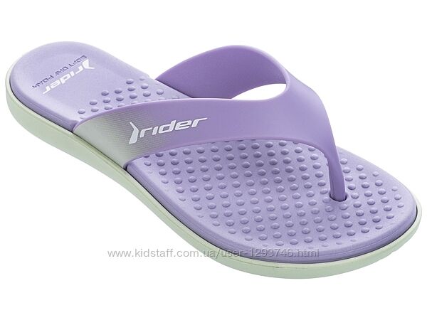 Женские вьетнамки Rider Aqua violet  83169-22741