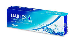 Контактные однодневные  линзы Dailies AquaComfort Plus -3,25 и -2,75 