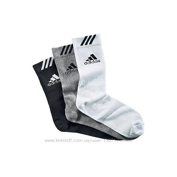 Демісезонні шкарпетки Adidas Essentials 3 в 1 оригіналр.38-44  