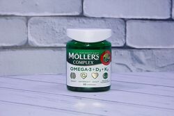 витамины Moller&acutes complex omega-3  d3  k2
