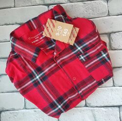 Піжама для дівчинки червона клітинка Primark