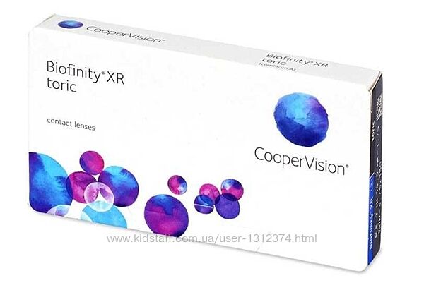 Лінзи CooperVision Biofinity XR Toric