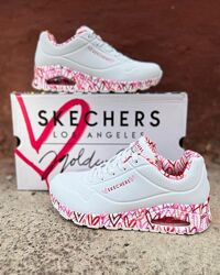 Яскраві та стильні кросівки колаборації skechers x jgoldcrown uno /сша/