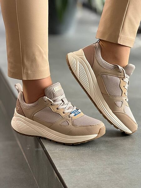 Кльові пастельні повсякденні базові кросівки skechers /сша/