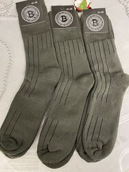 Чоловічі махрові шкарпетки Bitcoin