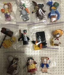 Lego minifigures looney tunes disney duplo doll лялька лего