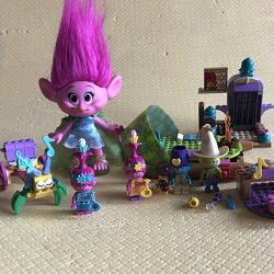 Lego Маківка Розочка тролі trolls подарунок