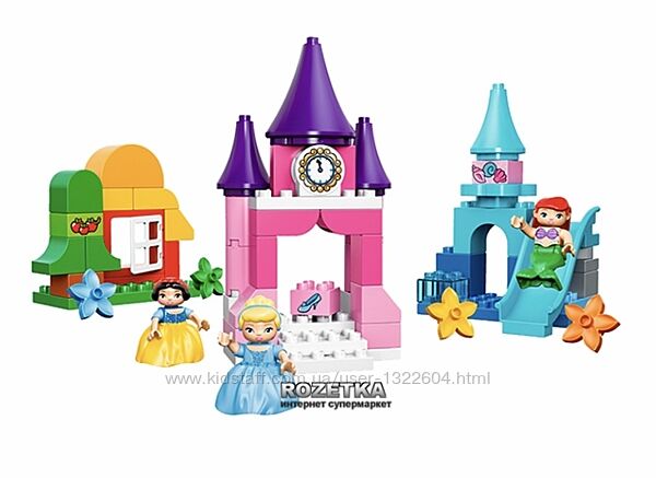 Lego duplo 10596 Арієль Попелюшка подарунок Білосніжка принцеси