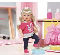 Лялька Zapf Baby Born подарунок Старша Сестричка з аксесуарами 43 см