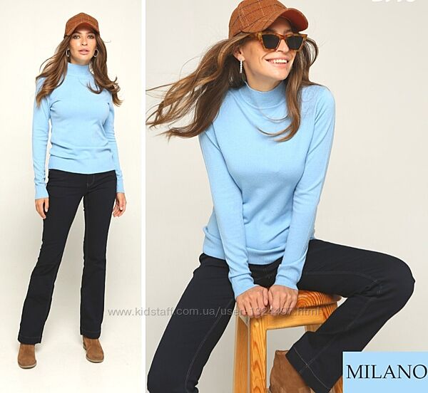 Гольфи Мілано стійка-комір Демі НОРМА код 2306 кольори в асортиметі