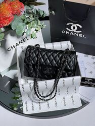 Сумка жіноча Chanel 2.55 Total Black Арт 04004